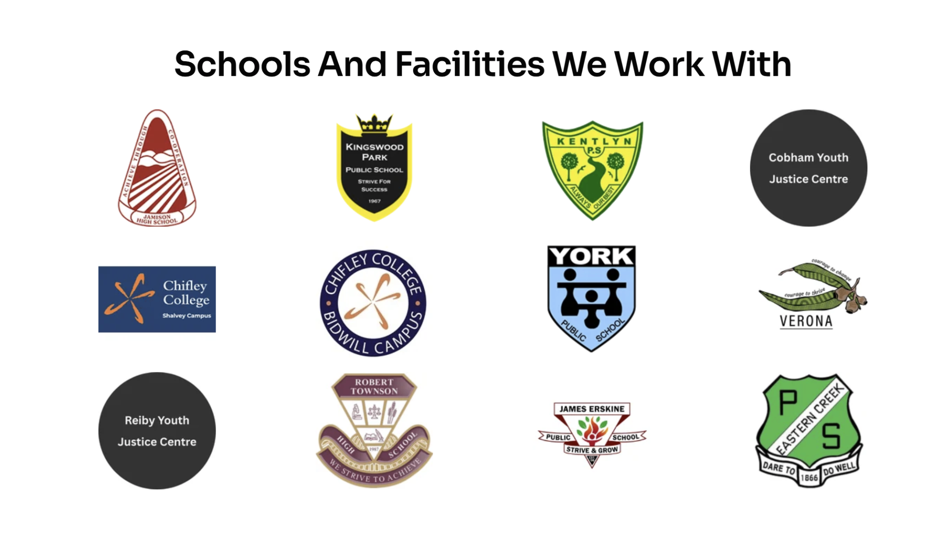 Schools and facilities Talk Your Walk Australia works with